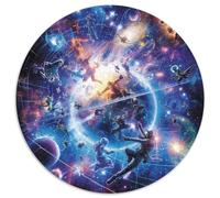 Milky Way Galaxy 1000 Piece Science Fiction Jigsaw Puzzle For Adults Challenging Game Stress Relief Puzzle Exercise The Memory of The Brain for Adults and Kids, Age 12 Years Up 1000pcs (67.5x67.5cm)