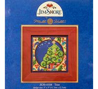 Mill Hill Jim Shore Tree - Kit de Punto de Cruz, 12,7 x 12,7 cm