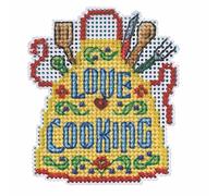 Mill Hill Love Cooking MH182311 - Kit de adornos para punto de cruz, diseño de ramo de primavera
