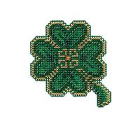 Mill-Hill Lucky Day Beaded Counted Cross Stitch Ornament Kit 2010 Spring Bouquet MH18-0102 by
