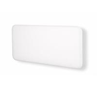 Mill Invisible Radiador Eléctrico Wi-Fi 1000W, Calefactor Inteligente de Bajo Consumo para 12-16 m2, Radiador Eléctrico para Baño, Montaje en Pared, Blanco, Diseño Noruego