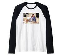 Milla Jovovich Quinto Elemento Residente Evil Michael Grecco Camiseta Manga Raglan