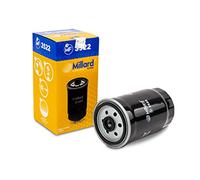 Millard Filters MF-3522 Filtro de Combustible para coche con medio filtrante tipo "rolling paper" Rosca M16x1.5. Incluye Juntas necesarias para instalación