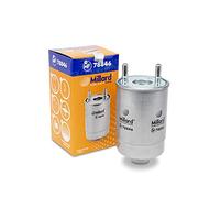 Millard Filters MF-78846 Filtro de Combustible para coche con medio filtrante separador de agua de 3 capas Drenaje M12x1.75. Incluye Juntas necesarias para instalación