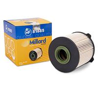 Millard Filters MF-81885 Filtro de Combustible para coche con medio filtrante separador de agua de 3 capas Incluye Juntas necesarias para instalación