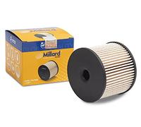 Millard Filters MF-9712 Filtro de Combustible para coche con medio filtrante separador de agua de 3 capas Incluye Junta necesaria para instalación