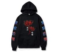 Millay Anime Tokyo Ghoul Ken Kaneki Sudadera con Capucha Novedad Prendas de Vestir Exteriores pulóveres Sudadera para Hombres Mujeres jóvenes