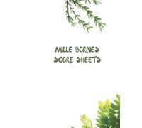 Mille Bornes Score Sheets: Complete Scorekeeping Book for Mille Bornes Players and Game Nights 120 pages