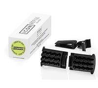 Millefiori Frasco de relleno, color negro, pequeño