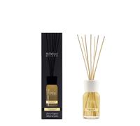 Millefiori Milano Difusor de Varillas en Rattan 100 ml Honey & Sea Salt - Aroma Dulce Gourmand con Miel, Vainilla y Notas Marinas