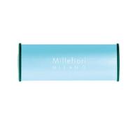 Millefiori Milano Ambientador para coche Nero – Amaderada (patchouli y vainilla) azul claro