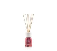 Millefiori Milano Difusor de Varillas en Rattan 100 ml Ambra & Rosa - Aroma Floral con Rosa, Ámbar y Almizcle Blanco