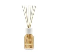 Millefiori Milano Difusor de Varillas en Rattan 250 ml Lime & Vetiver - Aroma Fresco Cítrico con Lima, Vetiver y Notas Verdes, Color Amarillo