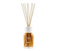 Millefiori Milano Difusor de Varillas en Rattan 250 ml Petali di Tabacco - Aroma Amaderado Especiado con Tabaco, Vainilla y Cacao