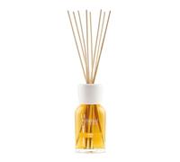 Millefiori Milano Difusor de Varillas en Rattan 250 ml Riviera - Aroma Fresco Cítrico con Limón, Notas Verdes y Fondo de Ámbar Gris, Color Amarillo