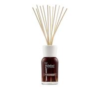 Millefiori Milano Difusor de Varillas en Rattan 500 ml Sandalo Bergamotto - Aroma Amaderado Especiado con Bergamota, Sándalo y Notas Cálidas (9 x 35 x 9 cm), Color marrón