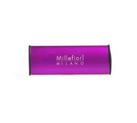 Millefiori Milano Icon Difusor de Coche Classic Violeta Clip Universal Magnolia Blossom & Wood - Fragancia Floral con Magnolia, Rosa y Notas Amaderadas