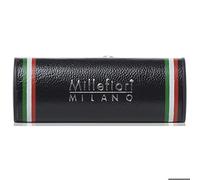 Millefiori Milano Icon Difusor de Coche Clip Universal Urban Cold Water - Fragancia Fresca Cítrica Cold Water - color negro