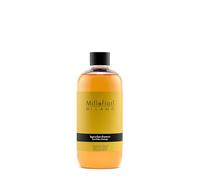 Millefiori Milano Legni y Fiori D 'Arancio Natural Recambio para difusor (500 ml, Amarillo, 7,6 x 6,5 x 17,7 cm