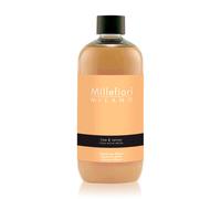 Millefiori Milano Recarga para Difusor de Varillas 250 ml Lime & Vetiver - Aroma Fresco Cítrico con Lima, Vetiver y Notas Verdes