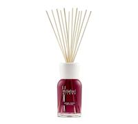 Millefiori Milano Millefiori Milano Difusor de Varillas en Rattan 500 ml Grape Cassis - Aroma Frutal Fresco con UVA, Cassis y Notas Dulces Florales, Rojo, 9 x 35 x 9 cm