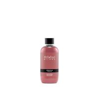 Millefiori Milano Recarga para Difusor de Varillas 250 ml Ambra & Rosa - Aroma Floral con Rosa, Ámbar y Almizcle Blanco