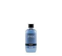 Millefiori Milano Recarga para Difusor de Varillas 250 ml Blue Posidonia - Aroma Fresco Cítrico Acuático con Yuzu, Notas Marinas y Cedro, Color Azul