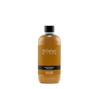 Millefiori Milano Recarga para Difusor de Varillas 500 ml Petali di Tabacco - Aroma Amaderado Especiado con Tabaco, Vainilla y Cacao