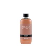 Millefiori Milano Recarga para Difusor de Varillas 500 ml Rose Espresso - Aroma Dulce Gourmand con Café, Rosa y Vainilla