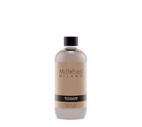 Millefiori Milano Recarga para Difusor de Varillas 500 ml Silk & Rice Powder - Aroma Talcado Suave con Avena, Polvo de Arroz y Flores Blancas
