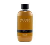 Millefiori Milano Recarga para Difusor de Varillas 250 ml Petali di Tabacco - Aroma Amaderado Especiado con Tabaco, Vainilla y Cacao