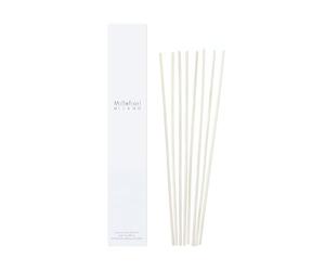 Millefiori Milano Varillas de Rattan para Difusor 500 ml - Set de 12 Piezas, Recambio para una Difusión Óptima de la Fragancia