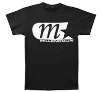 Millencolin Band Jumbo M Star Logo Swedish Punk Rock Men's T-Shirt Unisex Black Cotton Print tee Shirts XL