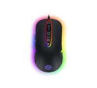 Millenium Raton Gaming Optico MO1 Advanced con Cable para e-Sport Retroiluminacion RGB, Ultra Ligero, 7 Botones Programables