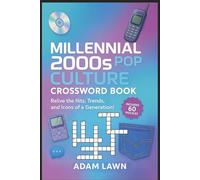 Millennial 2000s Pop Culture Crossword Book: Relive the Hits, Trends, and Icons of a Generation!