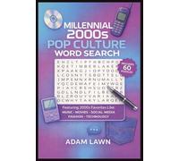 Millennial 2000s Pop Culture Word Search: 60 Large Print Puzzles Featuring Music, Movies, Social Media, Fashion, and Technology