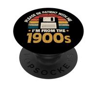 Millennials, por favor, ten paciencia conmigo, soy de la década de 1900 PopSockets PopGrip Adhesivo