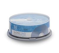 Millenniata M-Disc DVD de 4,7 GB 4 X HD de 1000 años de almacenamiento permanente de datos/copia de seguridad en blanco discos grabables