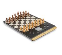 Millennium Ordenador de ajedrez ChessGenius Pro Wood Edition - Elegante Aspecto de Madera con Piezas de Madera auténtica, Ideal para Jugadores Aficionados con Funciones de Aprendizaje de IA