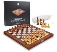 MILLENNIUM The King Performance M830 - Ordenador de ajedrez con Niveles de Juego adaptativos. con 81 Leds para la visualización del Movimiento. Juega en línea a través del módulo ChessLink.