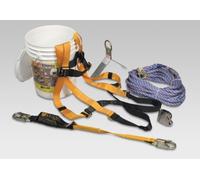 Miller by Honeywell BRFK25/25FT 25 pies Titan ReadyRoofer Sistema de protección contra caídas con arnés de cuerpo completo