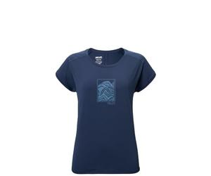 Millet Camiseta ligera y transpirable con protección UV Seneca TS para mujer, ideal para senderismo, trekking y escalada.