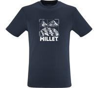 MILLET Chamonix Logo Ts Ss - Hombre - Azul - talla S- modelo 2026