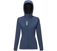 MILLET - Chaqueta con capucha Softshell Seneca para mujer, repelente al viento, forro polar interior