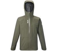 MILLET Chaqueta De Senderismo Impermeable GORE-TEX 2 Capas ePE Hombre Protección Lluvia Transpirable - UBIC GTX 2L, Verde, M