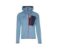 MILLET Chaqueta polar para hombre TRILOGY ICON LIGHTGRID con capucha azul claro | S