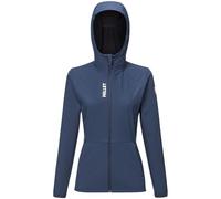 MILLET - Chaqueta Softshell para mujer, estiramiento a prueba de viento y calor - SENECA SHIELD HOODIE