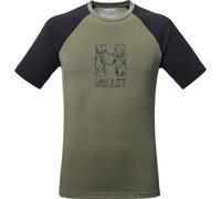 Millet - Ropa para escalada - Cimai Natural SS M Grape Leaf Black - Talla L - Verde Verde L