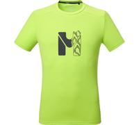 MILLET Kamet Map Ts Ss - Hombre - Verde / Amarillo - talla M- modelo 2026