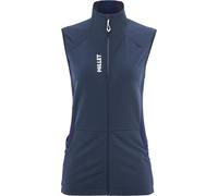 Millet - Ropa de esquí de travesía mujer - Pierra Ment Vest W Saphir para Mujer de Silicona - Talla S - Azul marino Azul marino S